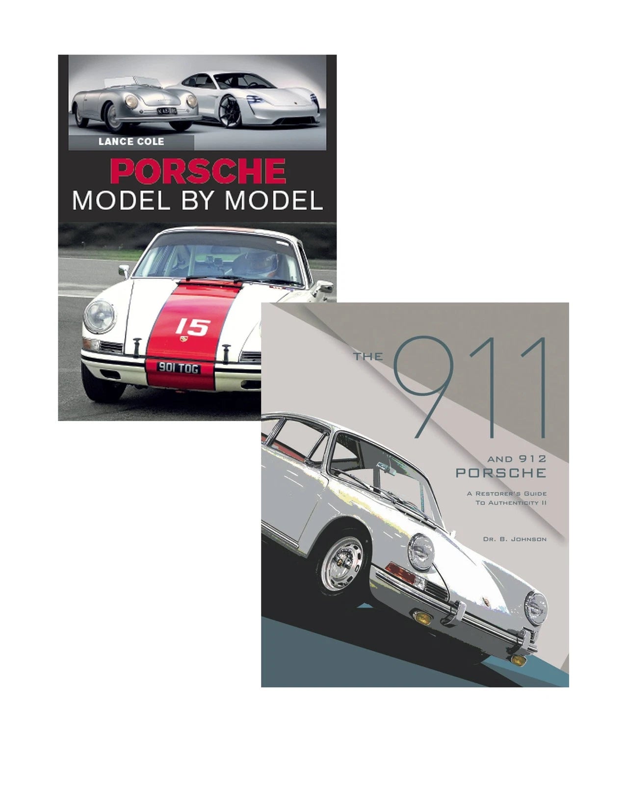 Set of 2 Porsche 911 & 912 Restorer's Guide Authenticity Books