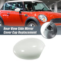 Right Side Mirror Cover Replacement in White for BMW Mini Clubman R55 (2010–2014)