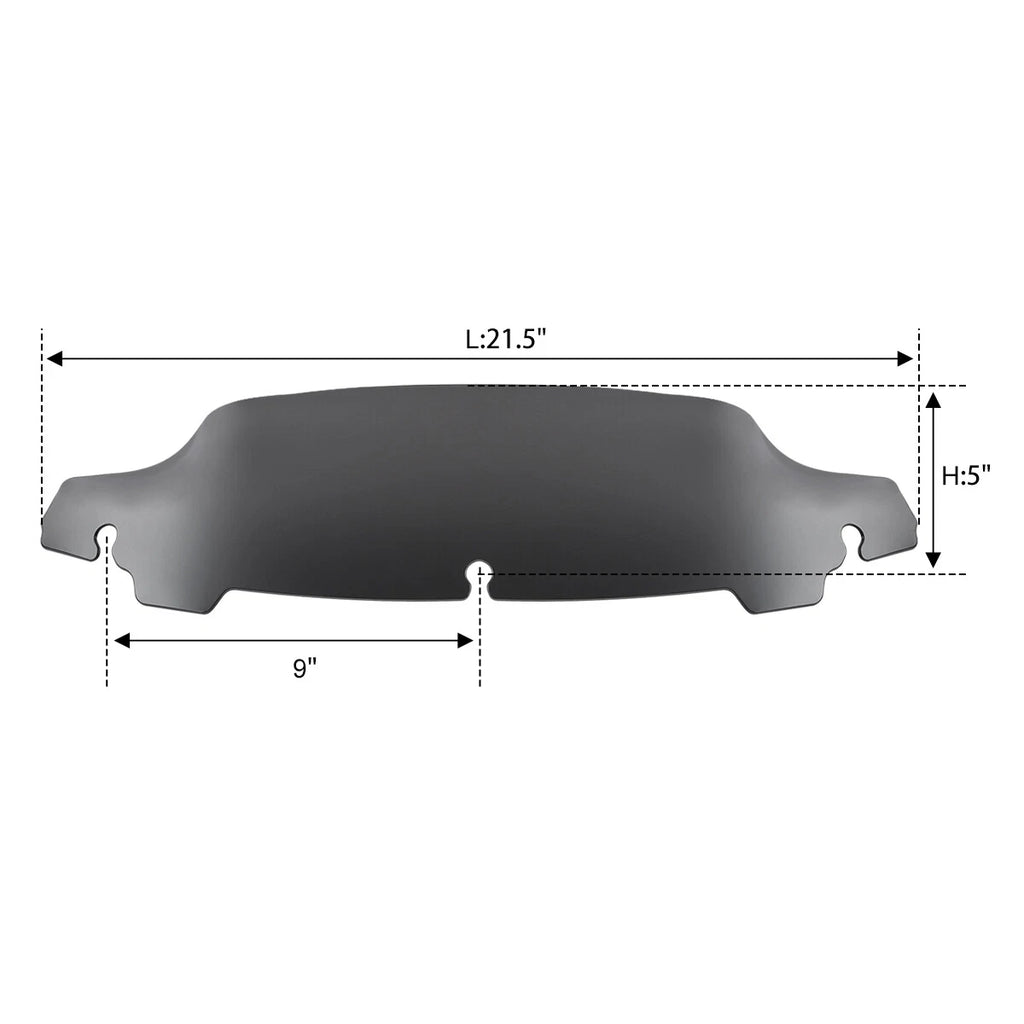 Windscreen Windshield for Harley Tri Street Electra Glide (2014–2024)