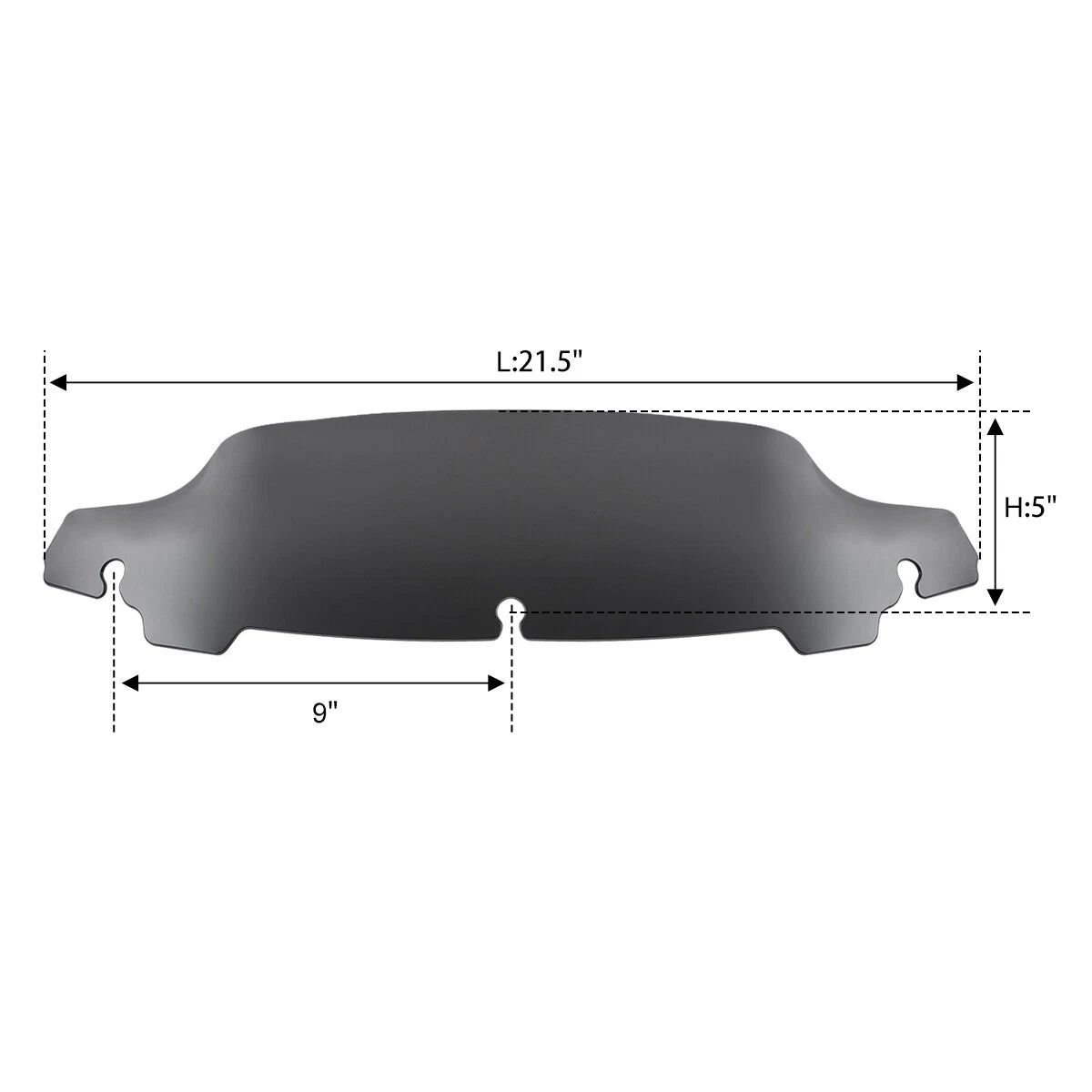 Windscreen Windshield for Harley Tri Street Electra Glide (2014–2024)