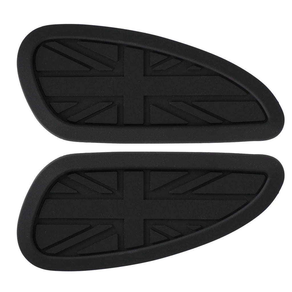 Fuel Tank Knee Pads Union Jack for Triumph Bonneville T100 Thruxton Scrambler T120 (2016–2023)