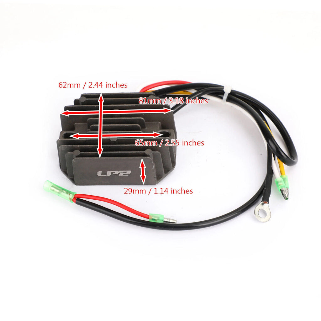 Voltage Rectifier Regulator for Tohatsu MFS18B2 MFS18B (2002–2008)