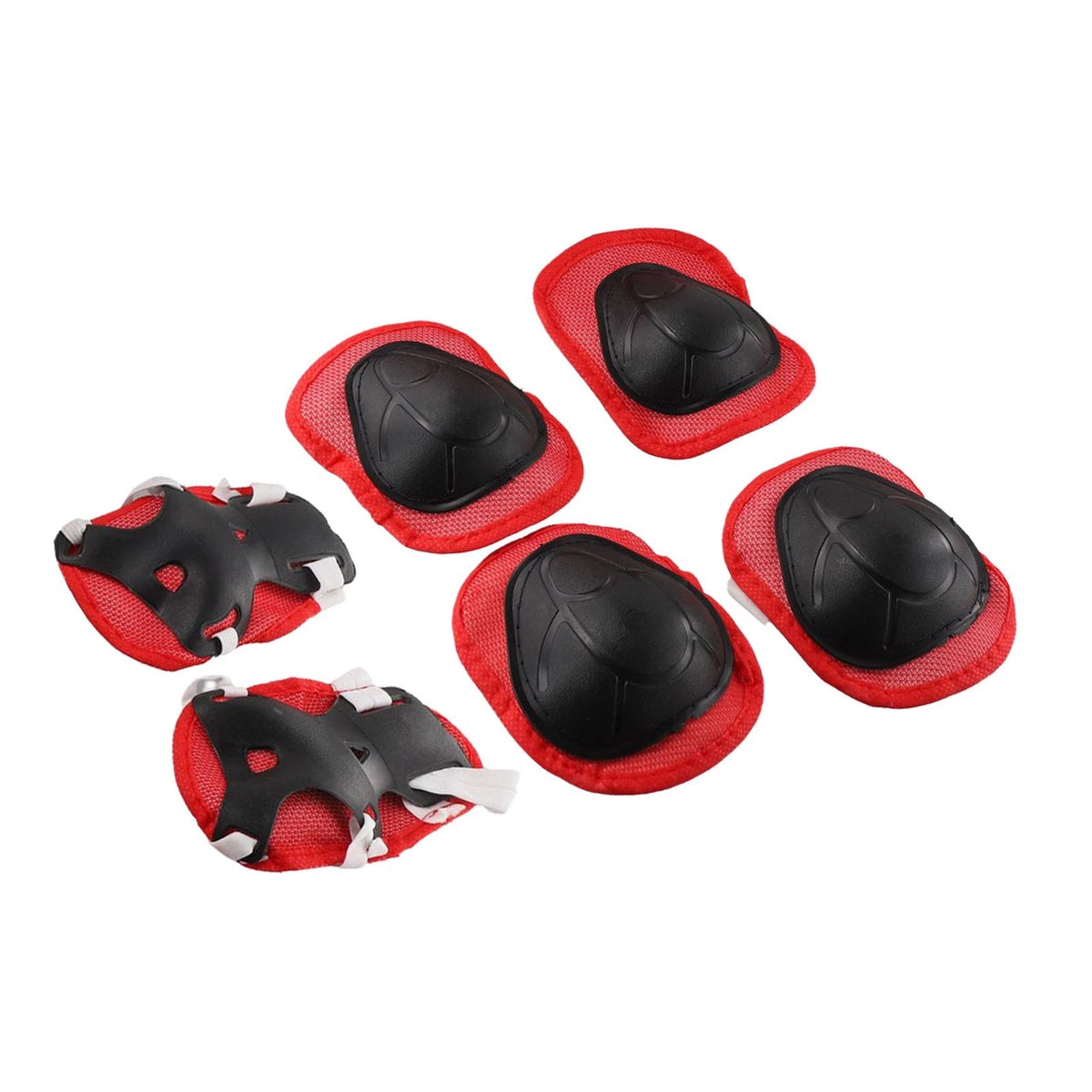 7-in-1 Kids Helmet and Knee Elbow Wrist Pads for Ages 5-16