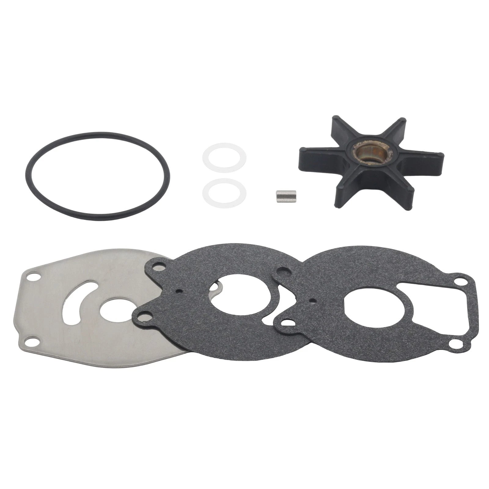 Water Pump Impeller Kit for Mercury 18 20 25 HP (18-3215, 47-85089Q4, 47-85089T7)