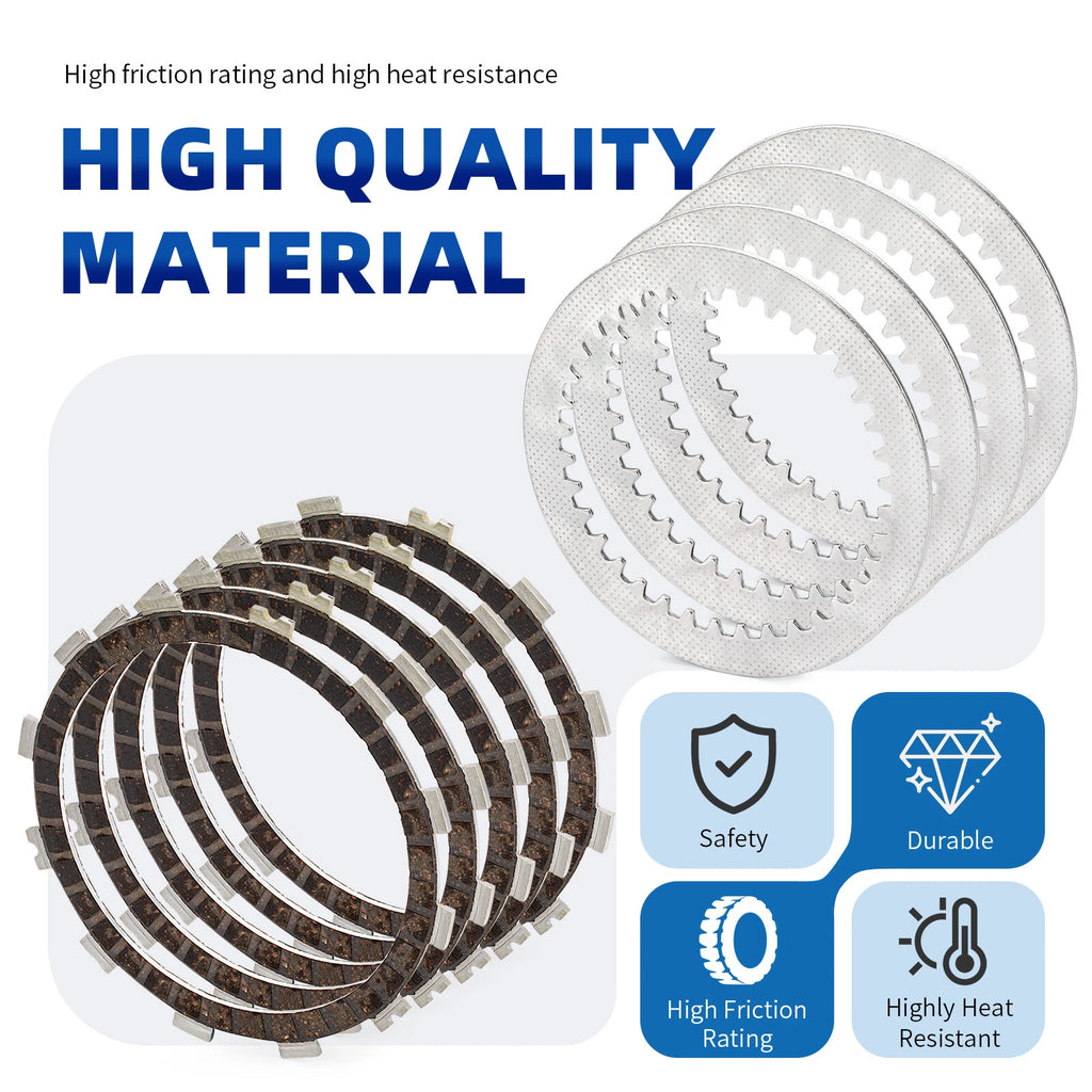 Clutch Friction Plates Gasket Bolt Kit for Kawasaki Lakota 300 (1995–2003)