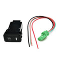 Push On Off Switch for Amber Fog Light Lightbar (39mm)