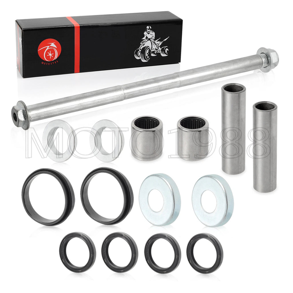 Swing Arm Bearing Seal Collar Pivot Bolt Kit for Honda TRX450R TRX450ER (2004–2014)