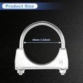 2.52" U Bolt Muffler Exhaust Clamp for Universal Applications (1 pcs)