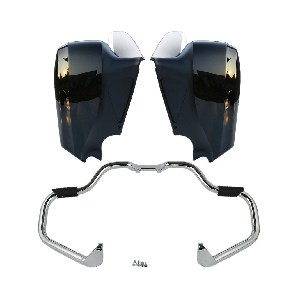 Mustache Engine Guard & Lower Fairing for Indian Chieftain (2016–2018)