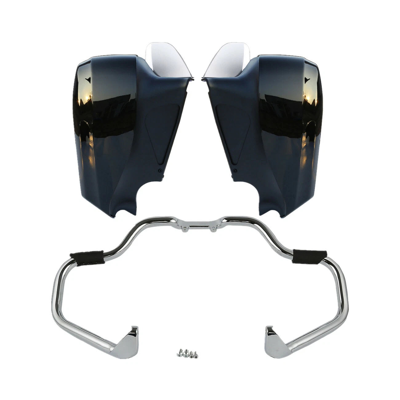 Mustache Engine Guard & Lower Fairing for Indian Chieftain (2016–2018)