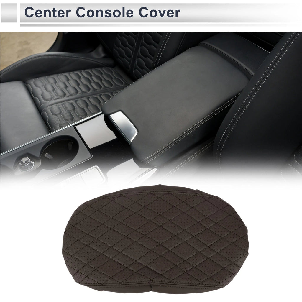 Car Center Console Cover OEM Replacement for BMW X3 (2018–2024) Deep Brown