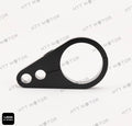 1.25" Black Brake Clutch Alloy Cable Clamp Clip for Harley Davidson