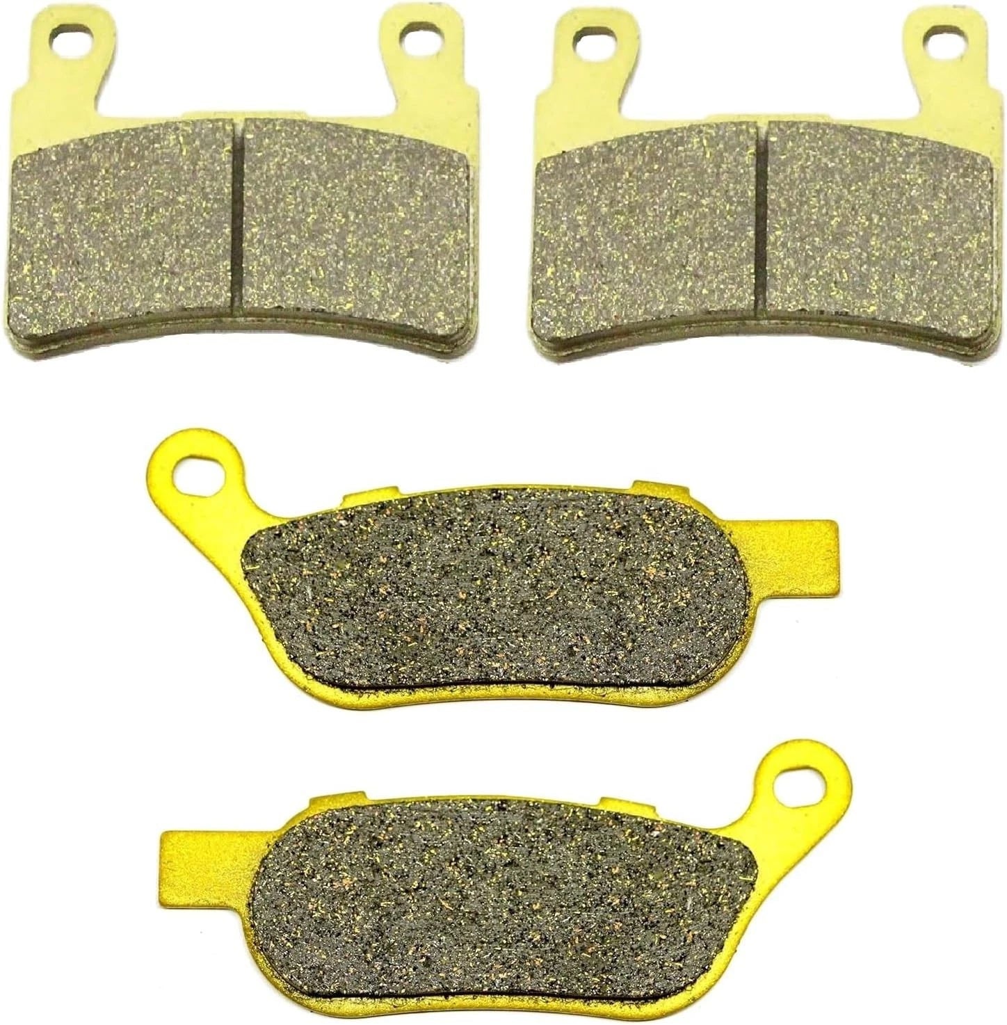 Front Rear Brake Pads for Harley FLS Softail Slim FLSTC (2012–2023)