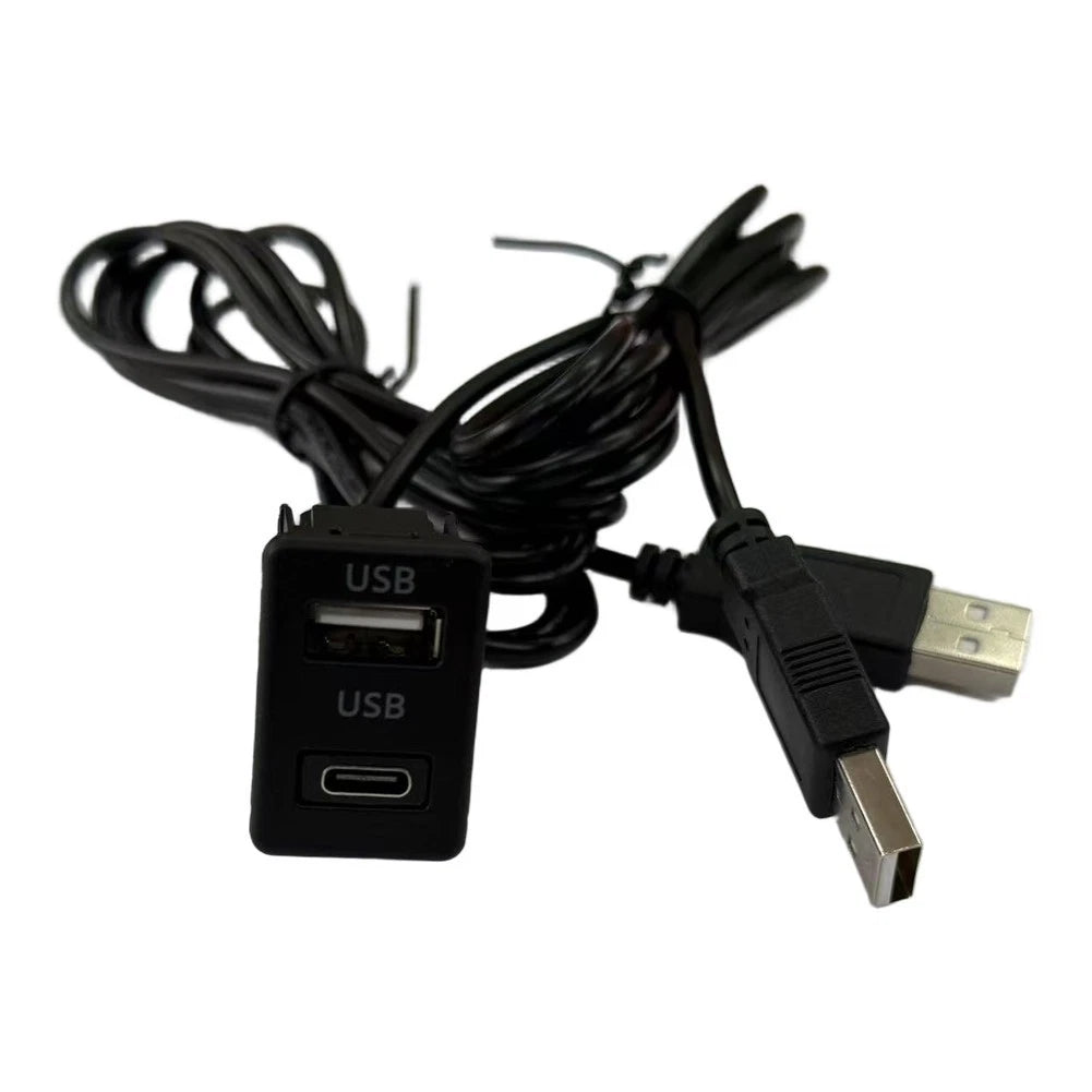 USB Flush Mount Socket Panel for Navigation (150cm Cable Length)
