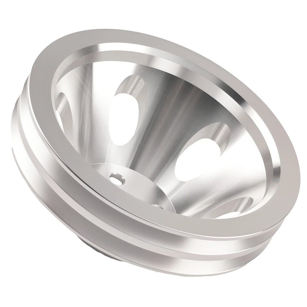 Chrome Water Pump Pulley for Chevy Big Block 396-454 (Short Version)