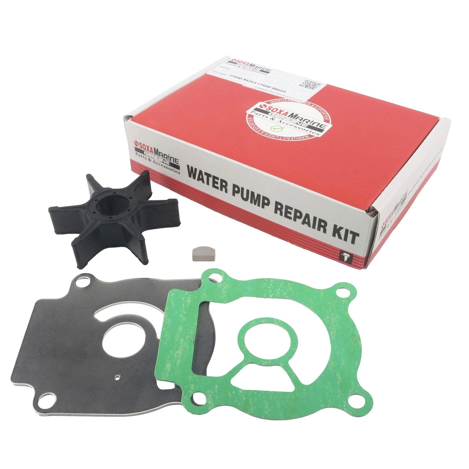 Outboard Water Pump Impeller Repair Kit for Suzuki 20-50 HP
