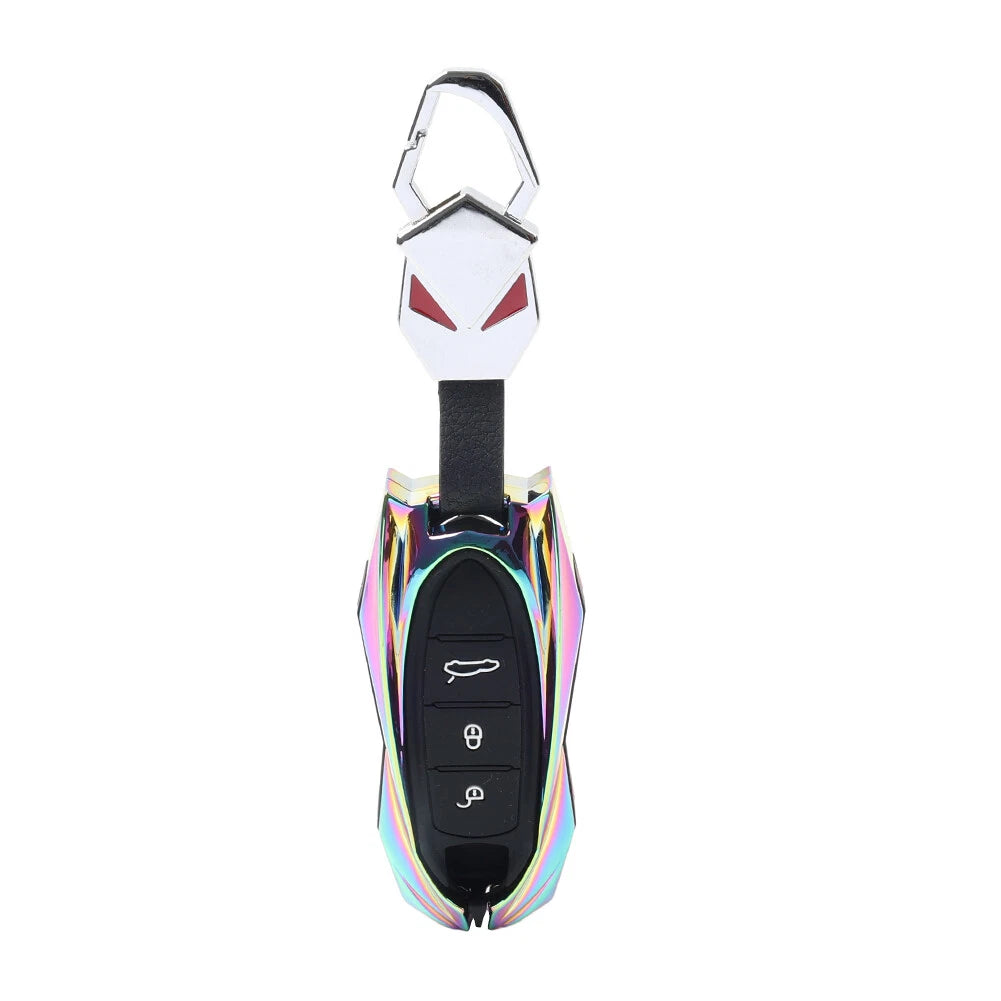 1pc 3-Button Remote Key Fob Case Shell Cover For Porsche Boxster 2010-2016