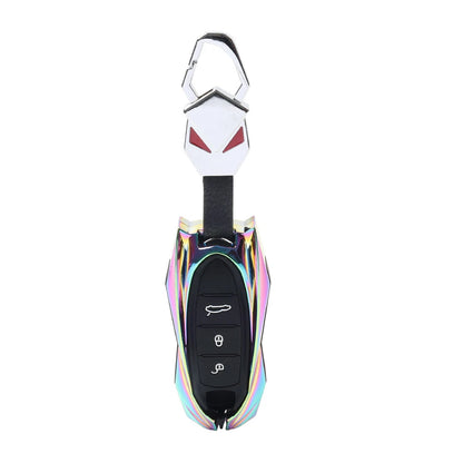 1pc 3-Button Remote Key Fob Case Shell Cover For Porsche Boxster 2010-2016