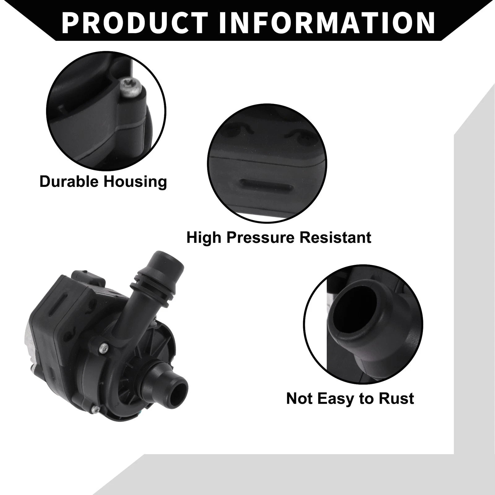 Auxiliary Cooling Water Pump Replacement for BMW 7 Series G11 G12 (2016–2019)