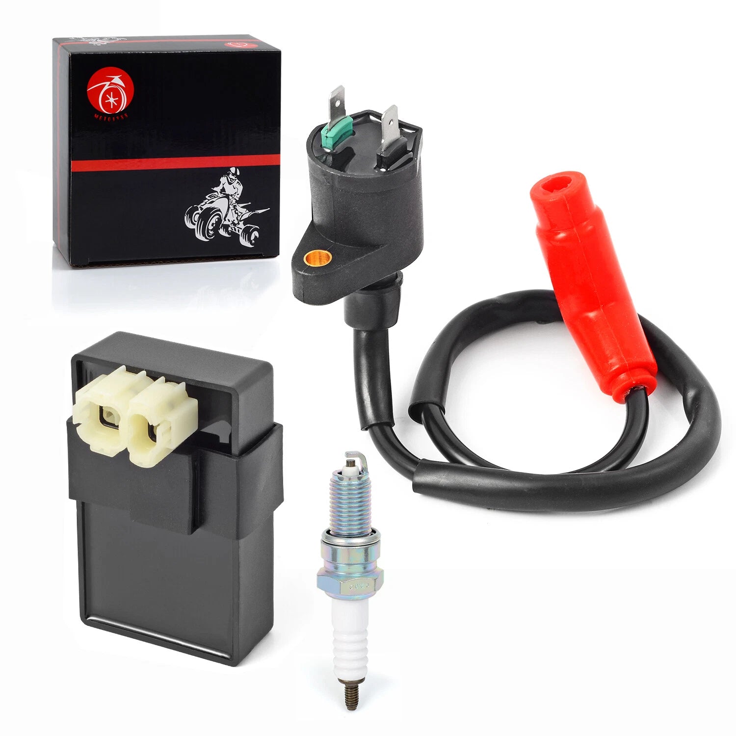 Ignition Coil CDI Spark Plug 30410-HM3-003 for Honda TRX300EX (1993–2006)