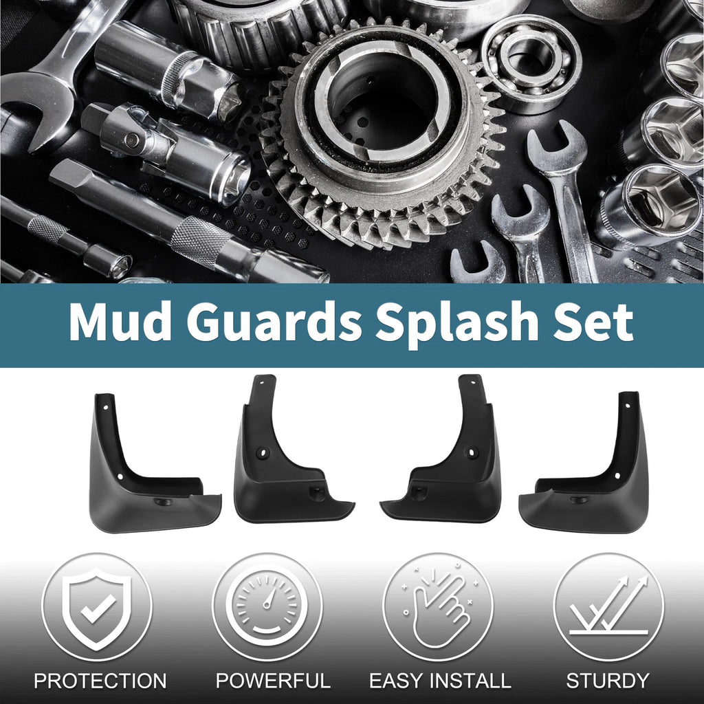 Mud Flaps Splash Guards Set for Toyota Camry (2003–2009)