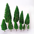 40pcs Model Pine Trees for Railroad Train Landscape Scene