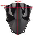 Black ABS Motorcycle Front Windshield Screen For Suzuki GSXR 1000 K17 2017-2018