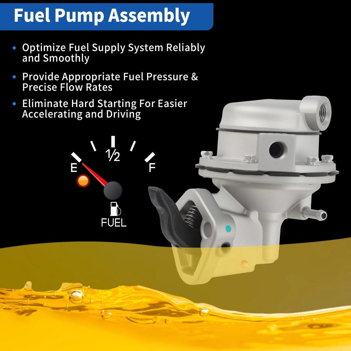 Fuel Pump Module Assembly MF0185 for Chevrolet Bel Air (1958–1958) V8 4.6L