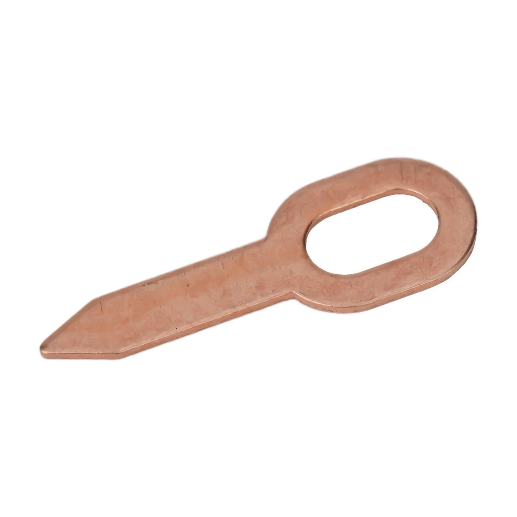50pcs Recessed Copper-plated Pull Ring Body Panels for