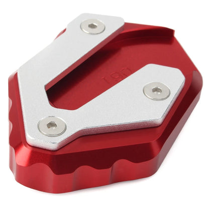 Kickstand Side Stand Plate Extension Pad for Yamaha MT-07 (2014–2018) XSR700 (2016–2017) Red