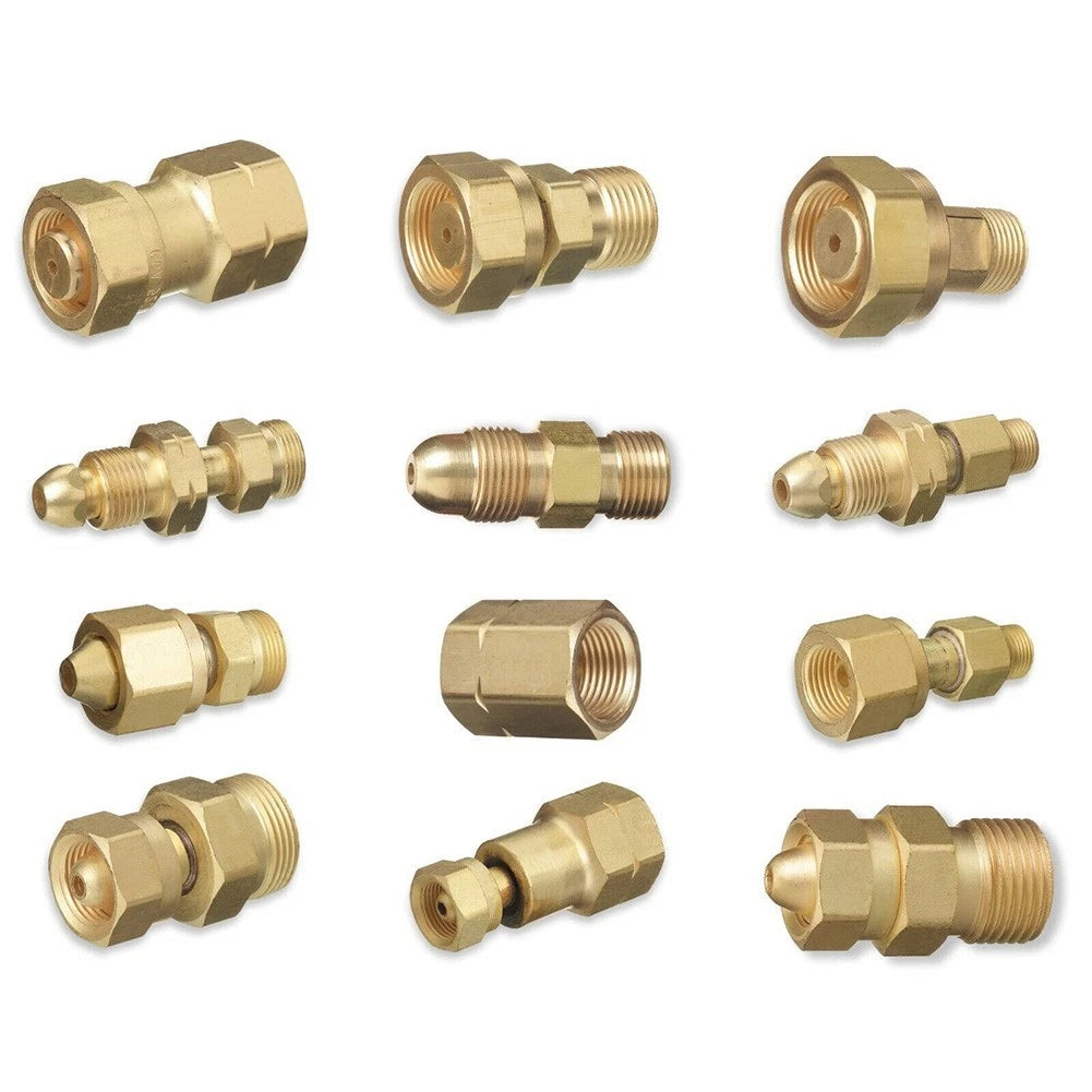 Acetylene Connection Solutions with Adaptors for CGA Sizes