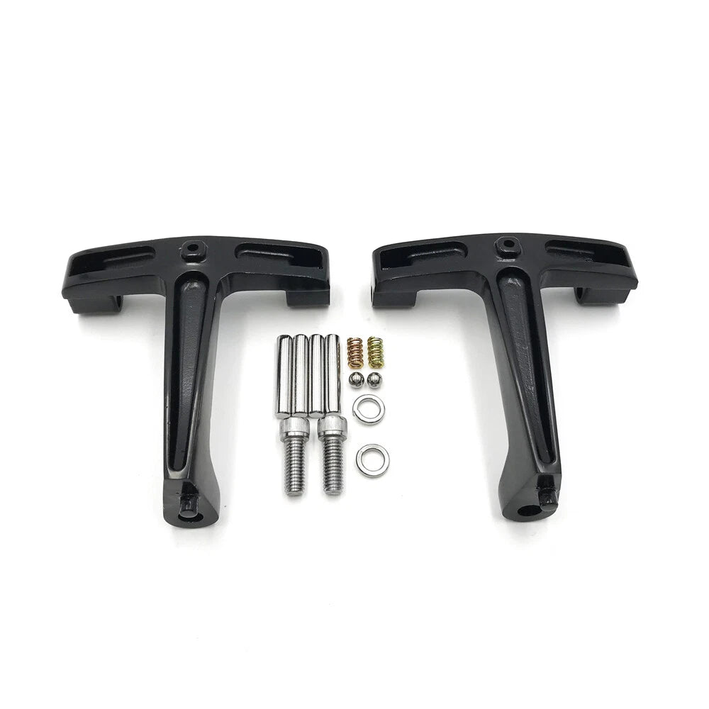 Dominator Leaf Streamliner Passenger Footboard for Harley Touring (1993–2008)