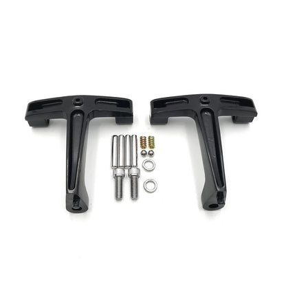 Dominator Leaf Streamliner Passenger Footboard for Harley Touring (1993–2008)