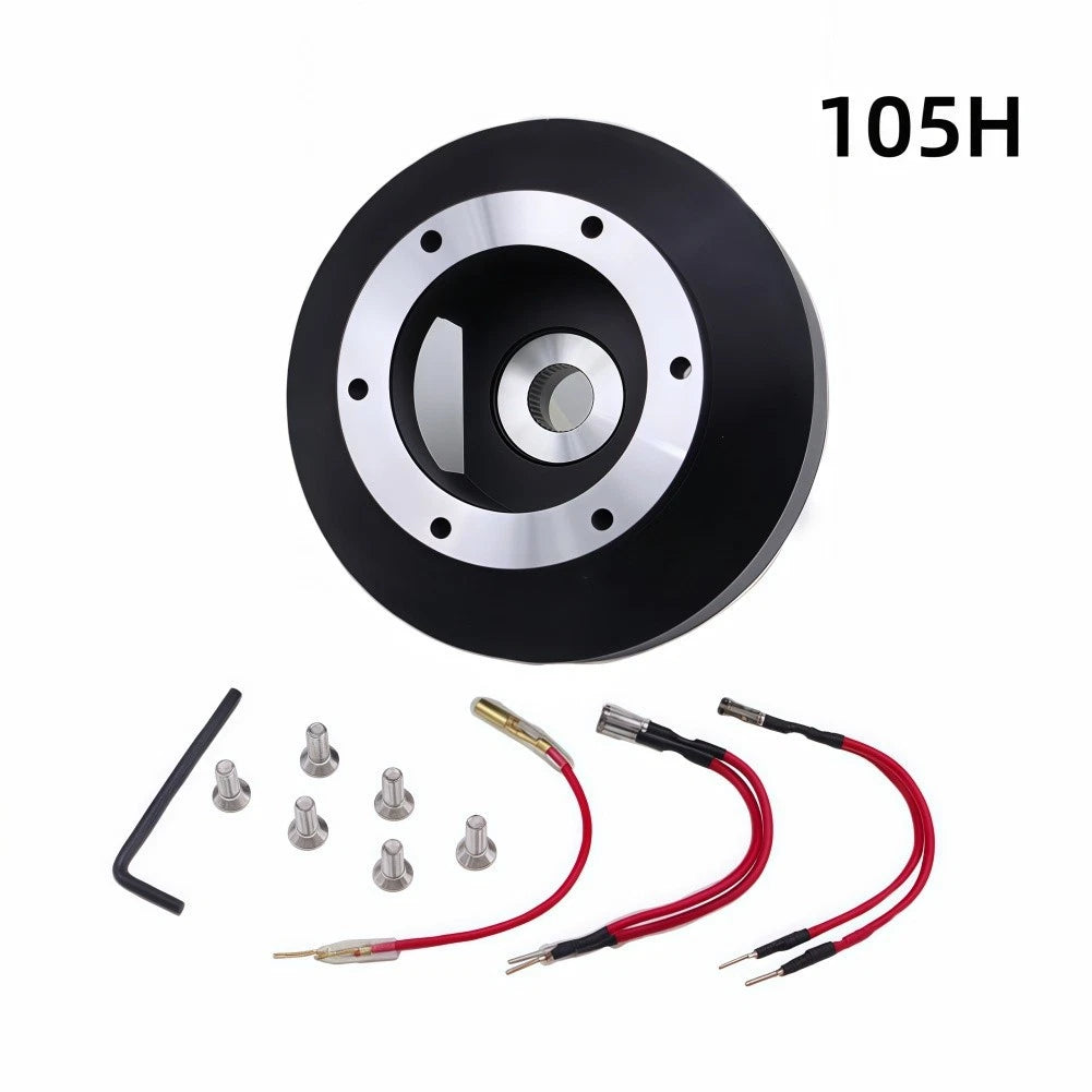 Aluminum Alloy Steering Hub Base Adapter for Subaru Impreza WRX (2008–2014)