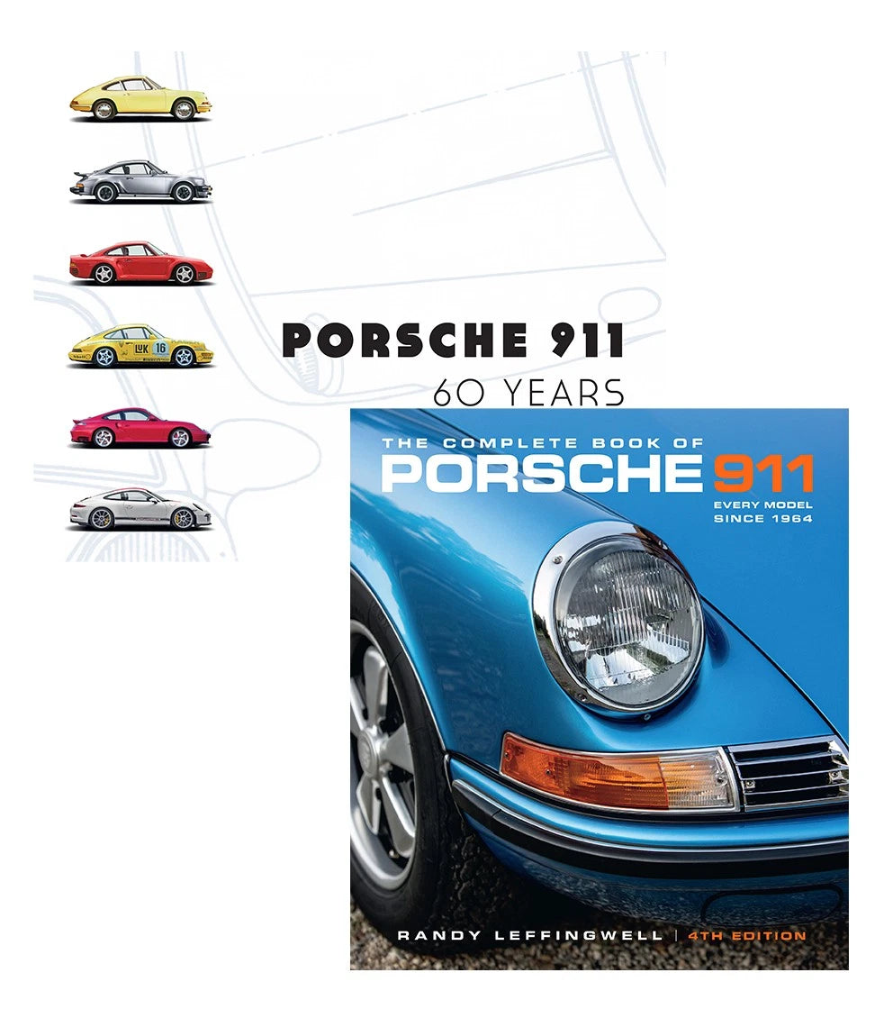 Set of 2 Porsche 911 Books (Complete Book 4th Ed & 60 Years)
