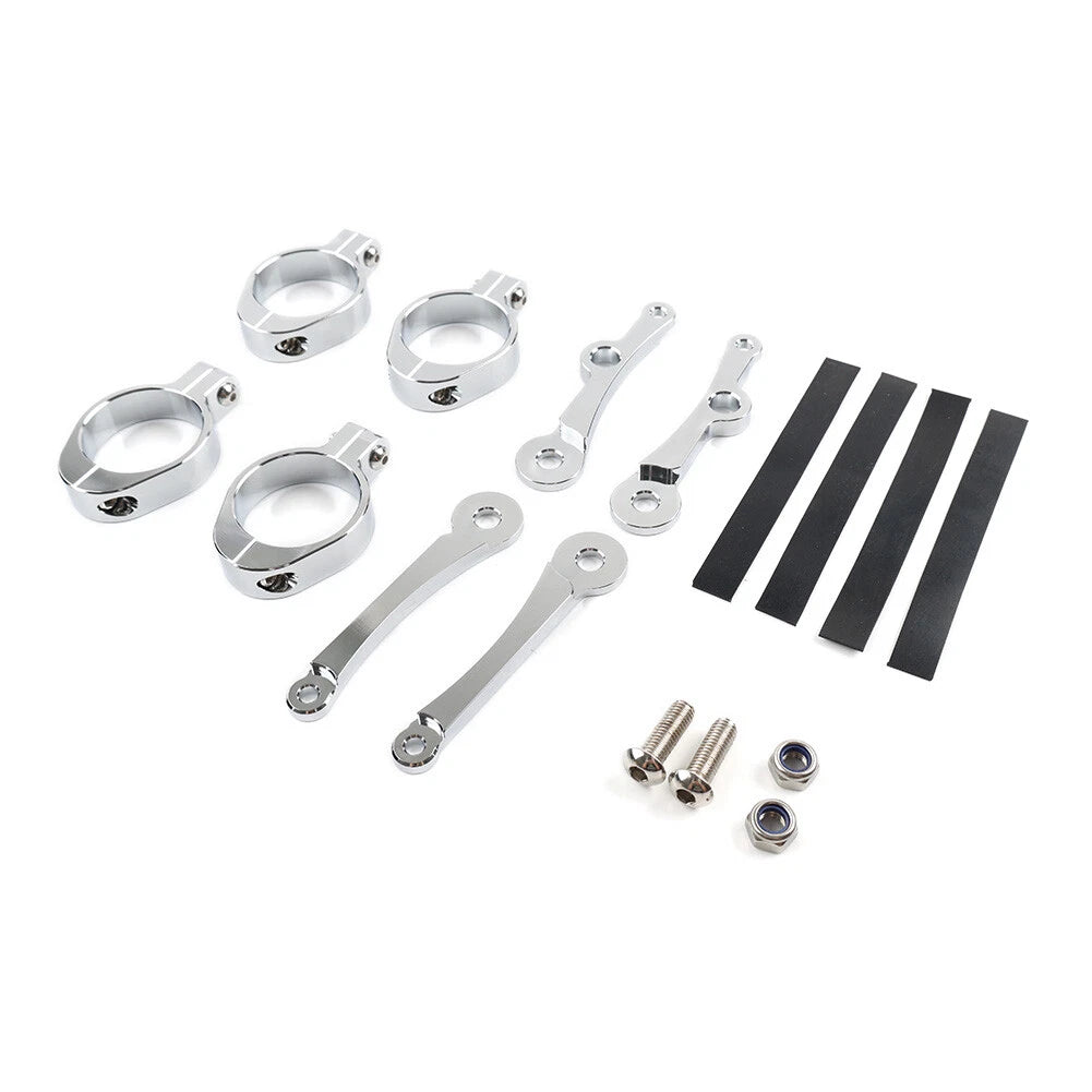 Turn Signal Bracket for Universal Motorcycle (39/41mm Fork Tube)