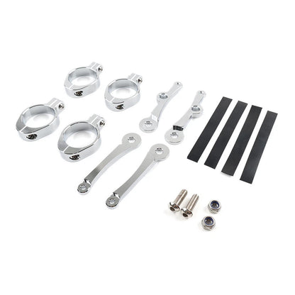 Turn Signal Bracket for Universal Motorcycle (39/41mm Fork Tube)