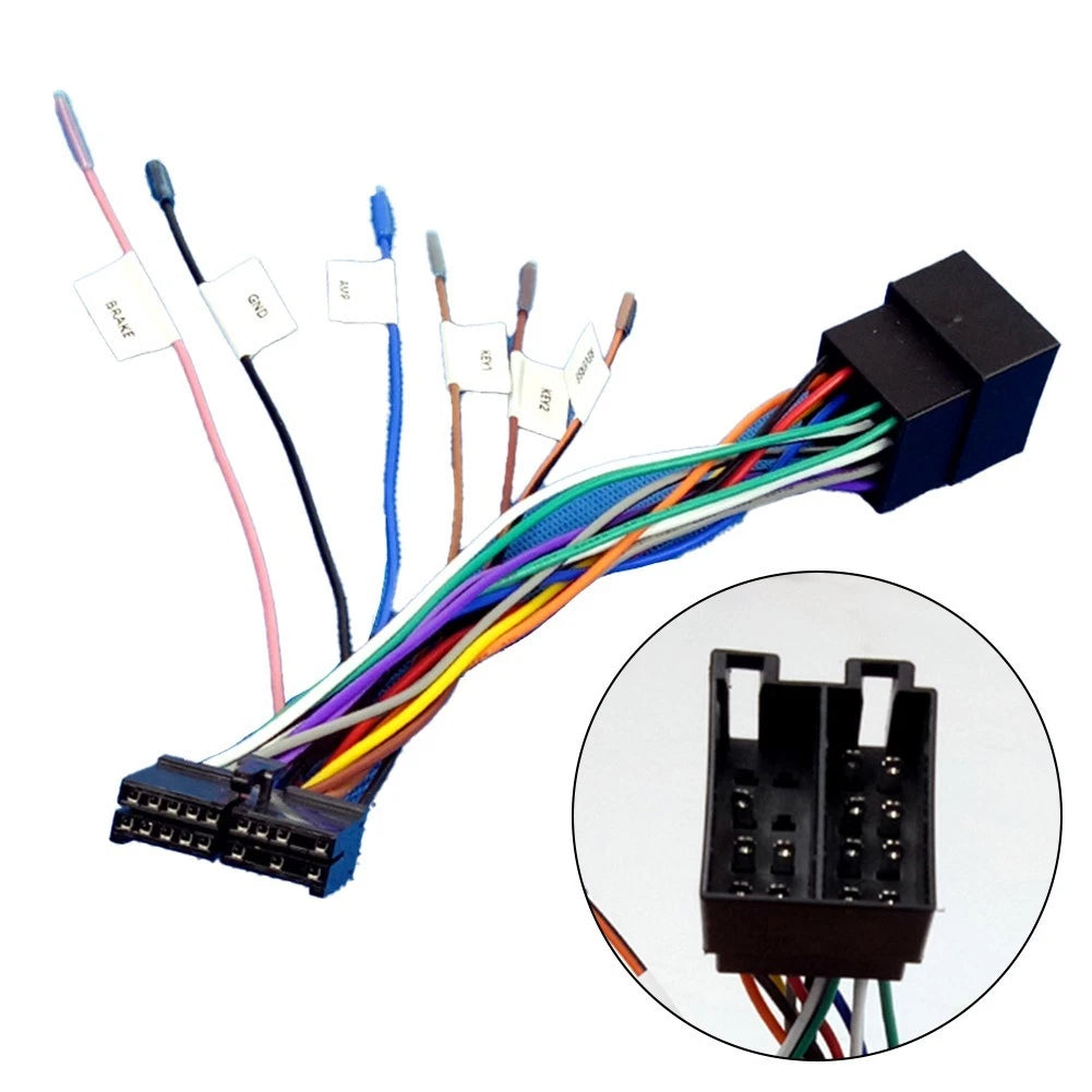 20Pin ISO Connector for Car Radio Installation