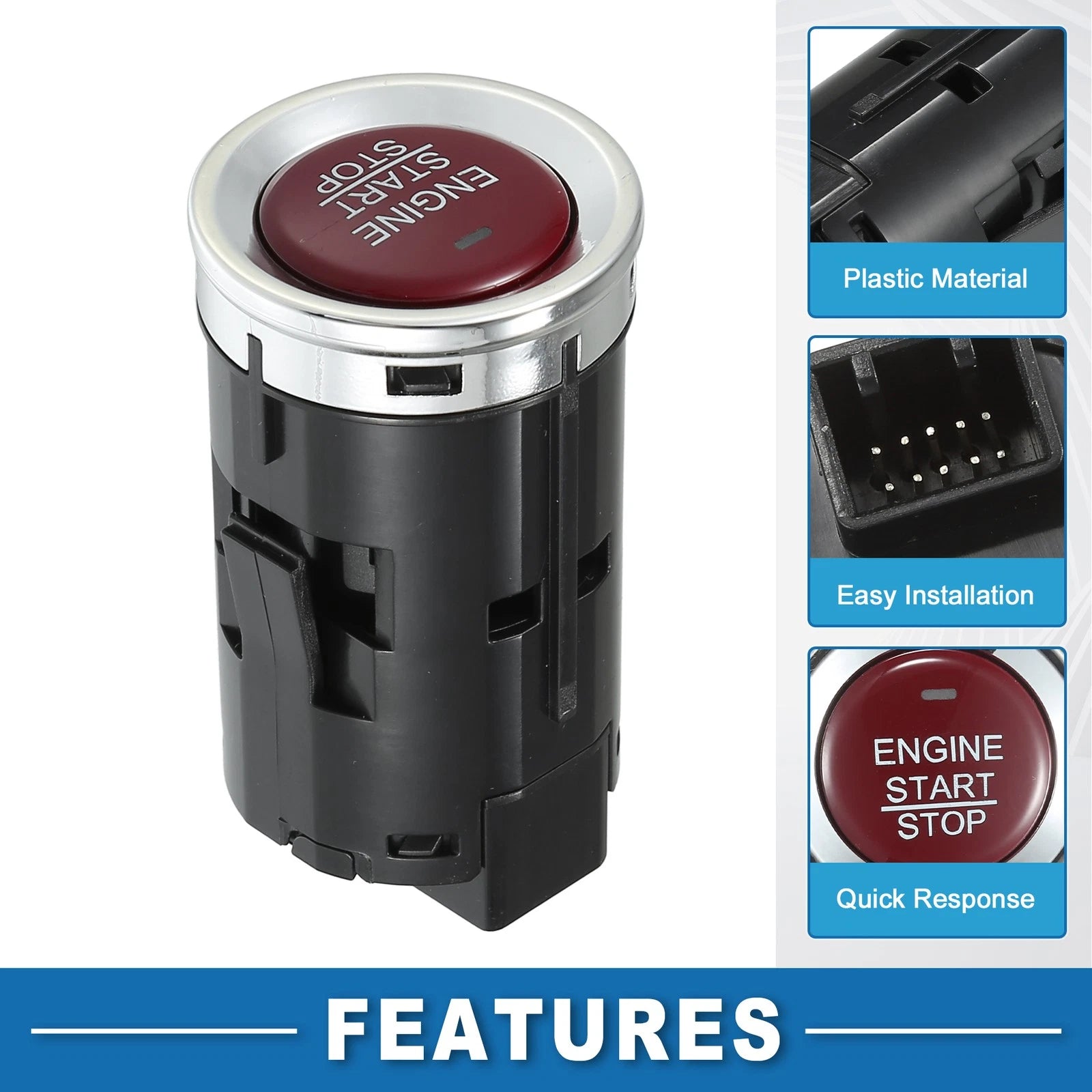 Engine Start Stop Switch Button for Honda HR-V (2016–2018) No.35881T4NH41