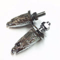 2X Chrome Eagle Head Bolts for License Plate Tag Frame (Universal)