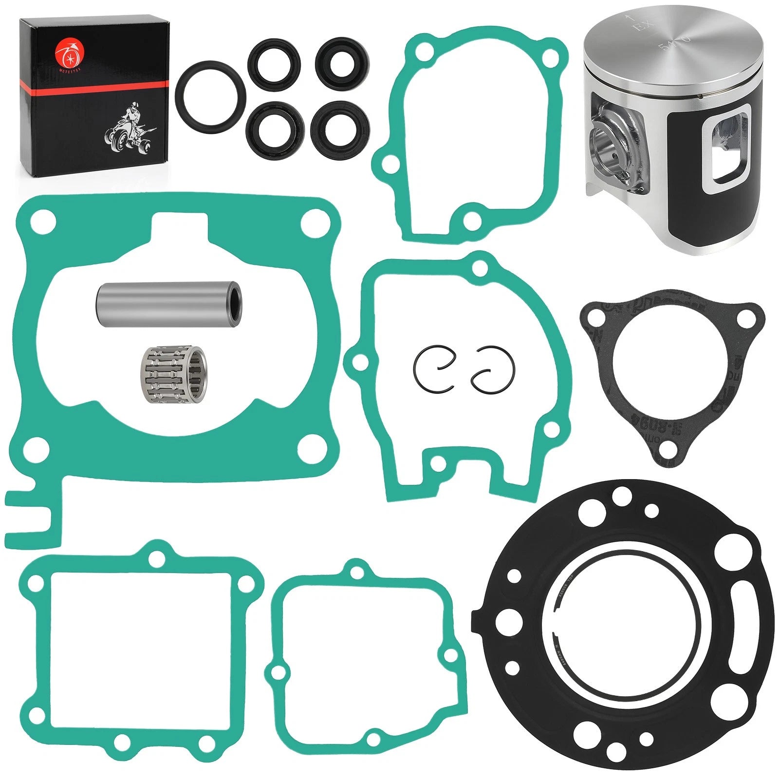 54mm STD Piston & Gaskets Top End Rebuild Kit for Honda CR125R (2003–2004)