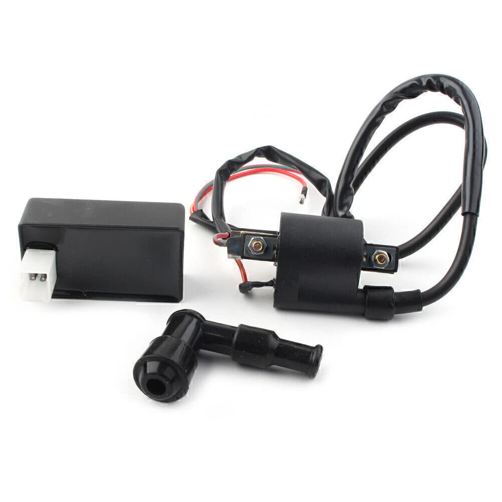 DC 4-Pin CDI Box Ignition Coil for ATV Dirt Pit Bike Go Kart (50-300cc)