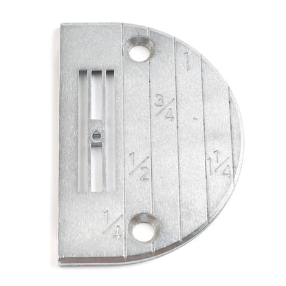Needle Plate with Line Gauge for Industrial Single Needle Sewing Machine