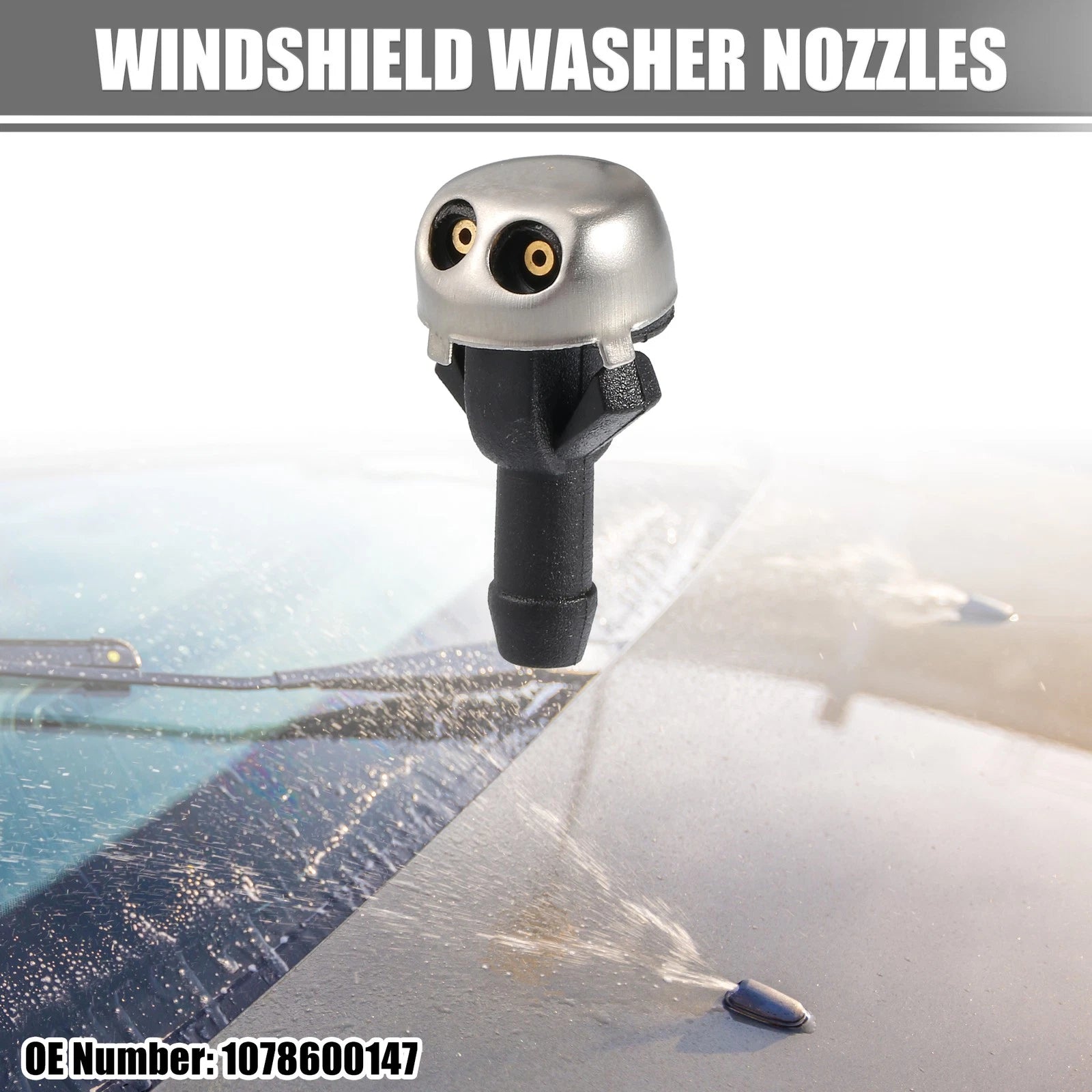 Windshield Washer Nozzle Spray Jet for Mercedes-Benz (2014–2020)