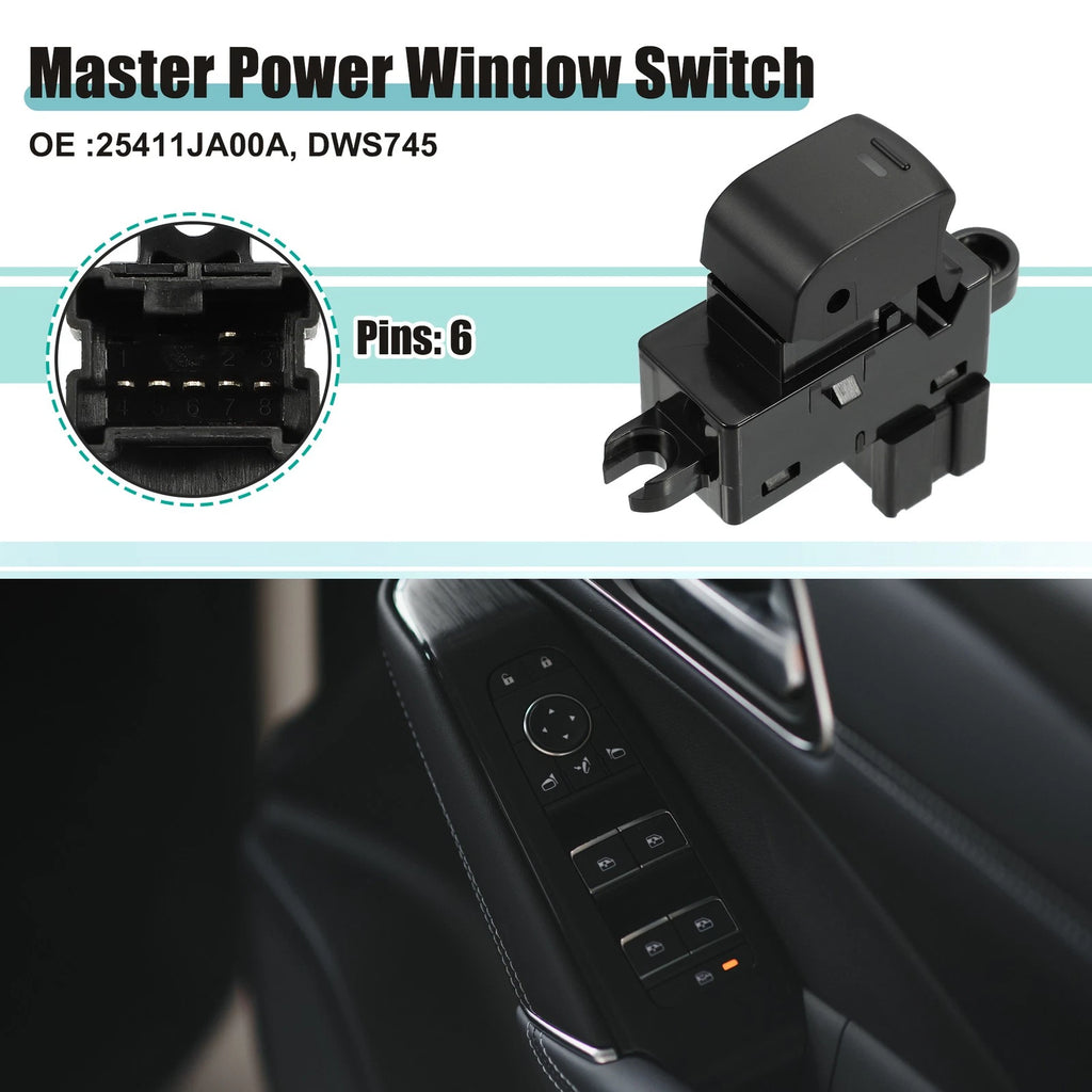 Master Power Window Switch for Nissan Altima (2007–2012)
