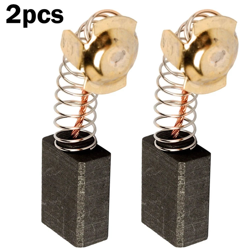 Set of 2 Carbon Brushes for Electric Motor Performance