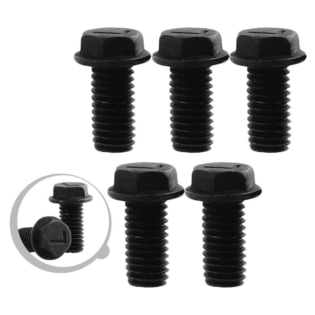 5pcs M8x18mm Left Hand Thread Hex Flange Saw-Blade for Cutting Machine