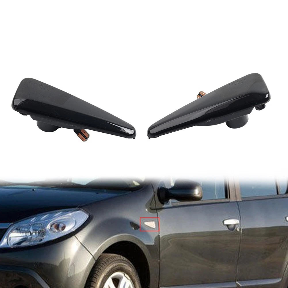 Front Side Marker Lamp Turn Signal lights For Dacia Logan Sandero I 2008-2011