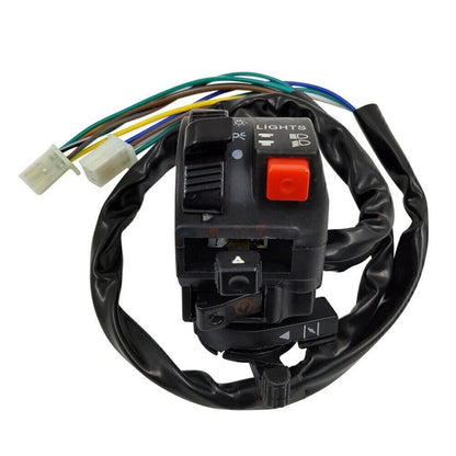 Handlebar High/Low Beam On/Off Start Kill Switch for Motorcycle (Universal)