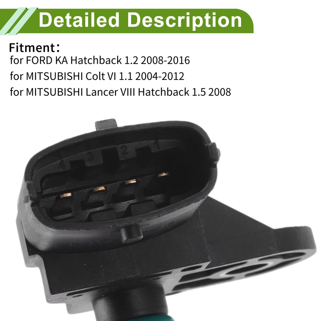 MAP Sensor for Ford KA Hatchback (2008–2016) No.MR985032